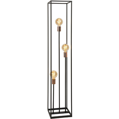Lucide ARTHUR - Floor Lamp - 3xE27 - Black
