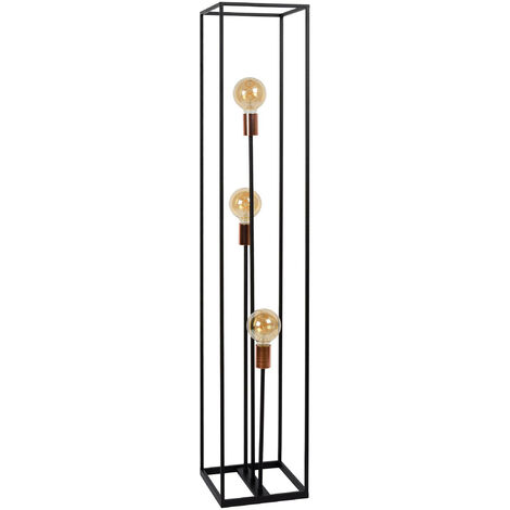 Lucide ARTHUR - Floor Lamp - 3xE27 - Black