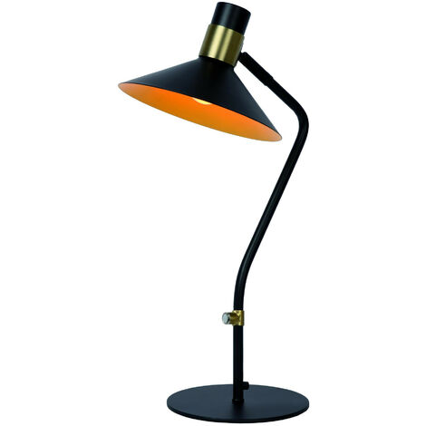 Lucide PEPIJN - Table Lamp - 1xE14 - 3 StepDim - Black