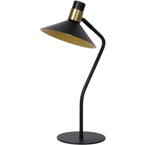 Lucide PEPIJN - Table Lamp - 1xE14 - 3 StepDim - Black