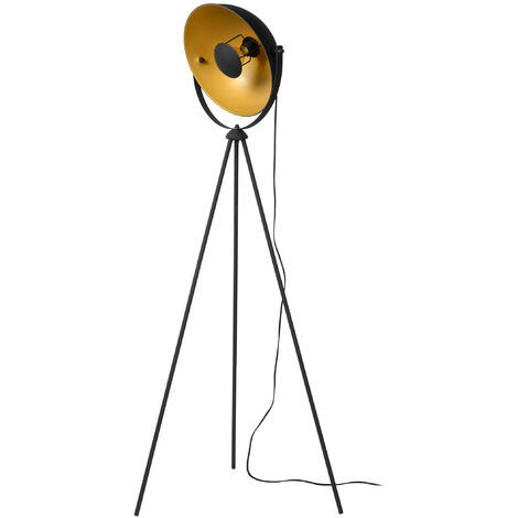 Lucide ALVARO - Tripod Floor Lamp - 1xE27 - Black