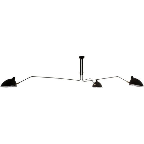 Italux Davis Industrial, Retro 6 Light Semi Flush Ceiling Light, E27