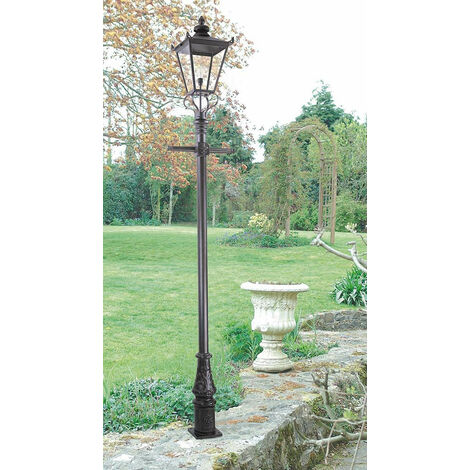 Elstead - 1 Light Outdoor Lamp Post Black, E27