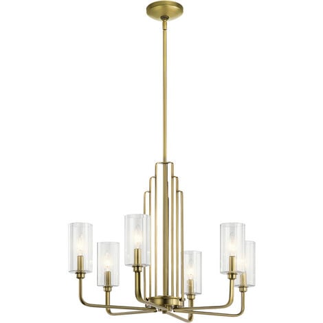 Quintiesse Kichler Kimrose Multi Arm Pendant Ceiling Light Brushed ...