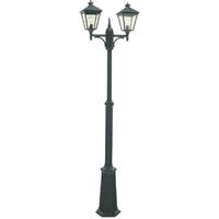 Elstead - Outdoor Twin Lamp Post, E27