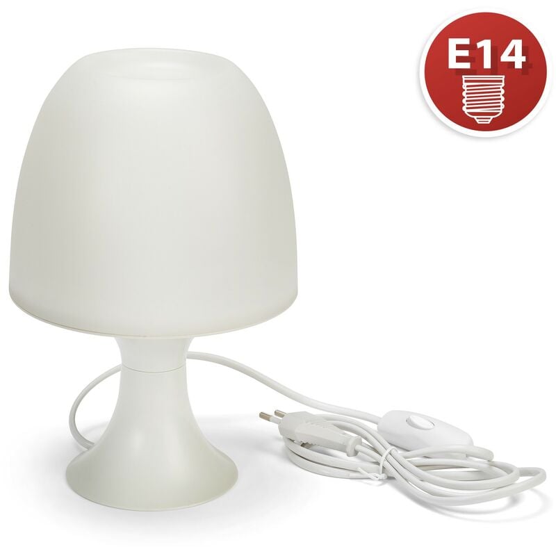Lampada da tavolo portatile a fungo di design italiano lampada da comodino  USB ricaricabile a batteria con luce notturna creativa nordica