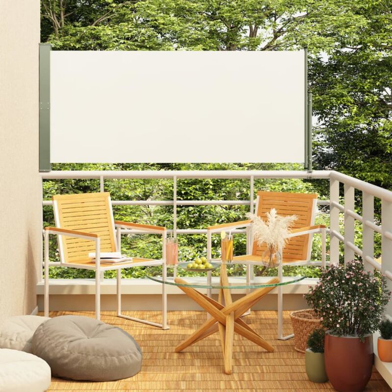 Auvent De Balcon Tidyard 90x300 Cm - Tissu Oxford Imperméable, Protection Contre Vent, Soleil Et Regards