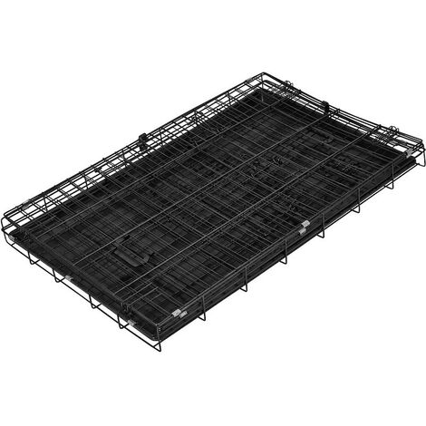 Cage Caisse de transport XL pliable en métal pour petits animaux