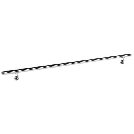 Rambarde, Rampe D'Escalier Ou Main Courante, 130 cm, Acier Inoxydable