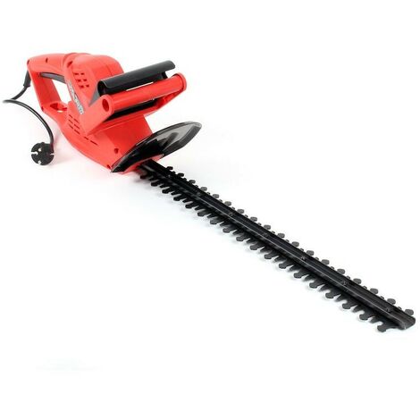 Taille-haie électrique de 520W avec une longueur de coupe de 450mm, frein de sécurité et éclairage intégré. (1/5)