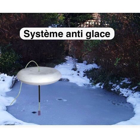 Le Poisson Qui Jardine – Système anti-gel pour bassins de jardin – Protection hivernale complète – Pompe à air 78 L/h – Diffuseur d’air inclus – Efficace jusqu’à -10°C (1/5)