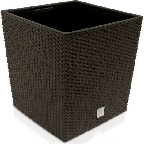 Pot de fleurs de 40 X 40, 64 l marron (1/5)