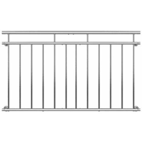 Le Poisson Qui Jardine – Balustrade extérieure en acier 90 cm de hauteur – Sécurise fenêtres et balcons – Design fonctionnel et esthétique – Protection anti-chute