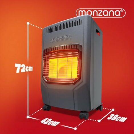 SOGO - Chauffage a GAZ butane intérieur, POÊLE CÉRAMIQUE 4200W