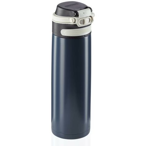Thermos moderne et de qualité Bleu Foncé 600 ml pour étudiants, salariés, employés et ouvriers (1/4)