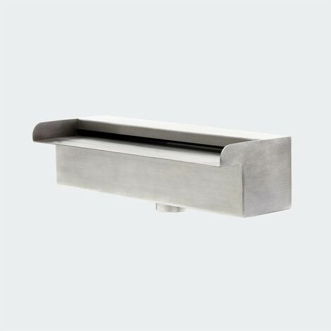 Cascade - Lame D'Eau 40 cm Inox Pour Bassin De Jardin & Piscines