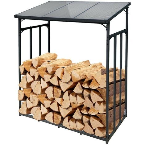 Range Bûches Extérieur 143 X 70 X 145. Idéal rangement bois de chauffage