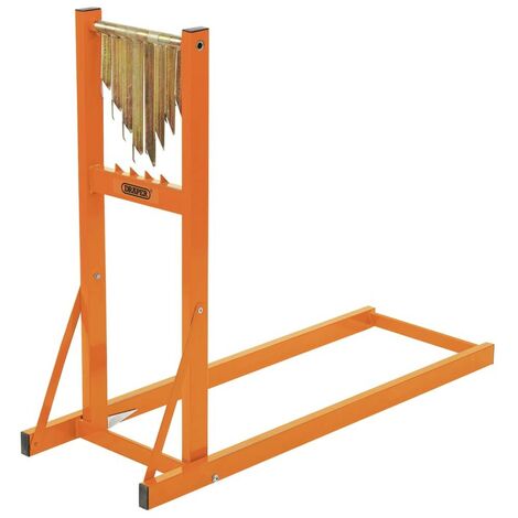 Chevalet Sciage Pliable MAYMA - Support Grumes Métal Galvanisé - Capacité 100kg - Pour Tronçonneuse