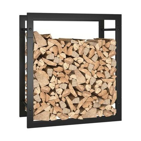 Range Bûches intérieur 56 cm de hauteur . Idéal rangement bois de chauffage