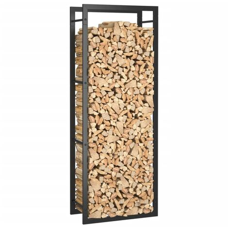 Range Bûches intérieur 132 cm de hauteur . Idéal rangement bois de chauffage (1/5)