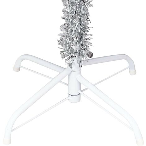 Pied Métallique Pliable Pour Sapin De Noël Artificiel 35 Cm - Support Robuste Vert