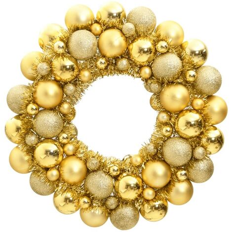 Cintre De Porte Couronne Fait Main 20 Cm - Blanc Turquoise Argent - Boules Incassables