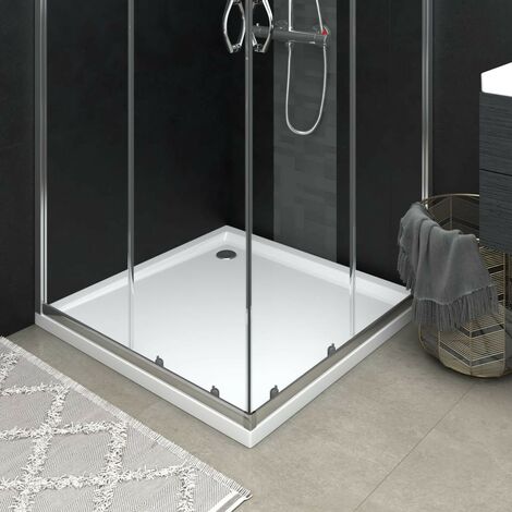 Receveur de Douche Blanc. 80 X 80 cm. Bac de Douche de Qualité & Moderne (1/5)