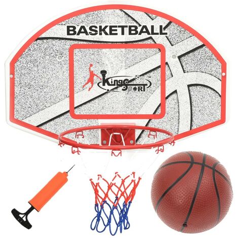 Panneau de Basket + Balle + Pompe. A fixer au mur. 66 X 44 cm (1/5)
