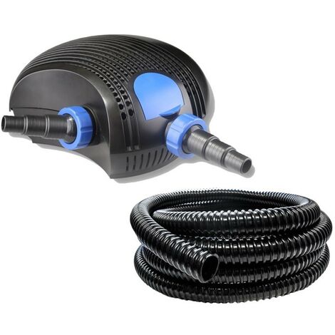 Pompe bassin de jardin économique 16000 l/h. + 10m de tuyau 40mm Performante et puissante