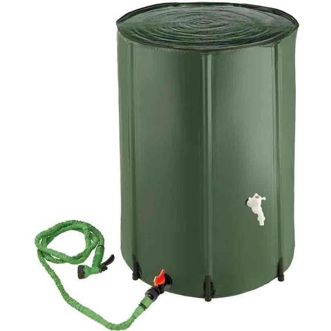 Cuve, Réservoir Récupérateur d'eau de pluie pliable 380 L à Eau