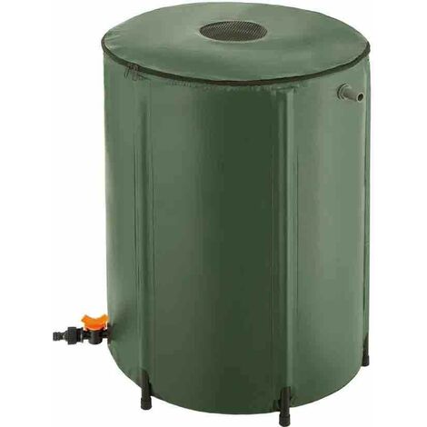 Cuve, Réservoir Récupérateur d'eau de pluie pliable 500 L à Eau