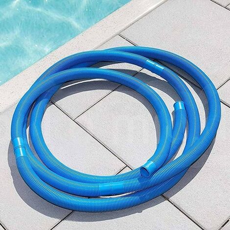 15 mètres Tuyau Piscine 32 mm Bleu PVC Souple. Qualité (1/4)
