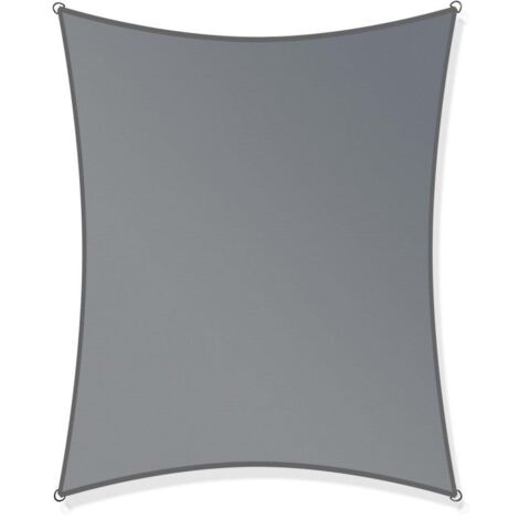 Voile dâ 'Ombrage : 4 X 6 m Protection Contre le Vent, le Soleil et les Rayons UV 30+ pour Votre Jardin et Balcon (1/5)