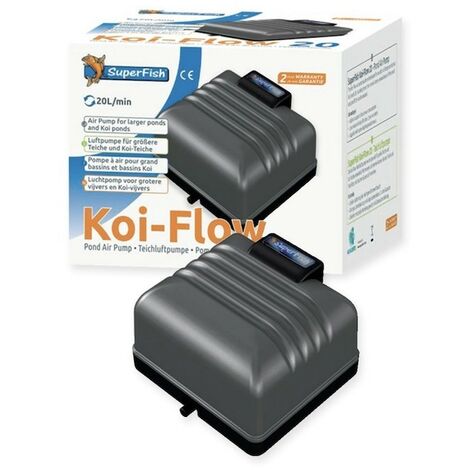 Pompe à Air 3600 l/h Pour Bassins De Jardin Et Étangs de 5000 l environ