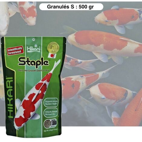 Granulés Premium Croissance Pour Poissons De Bassin : 500 Gr Small (1/3)