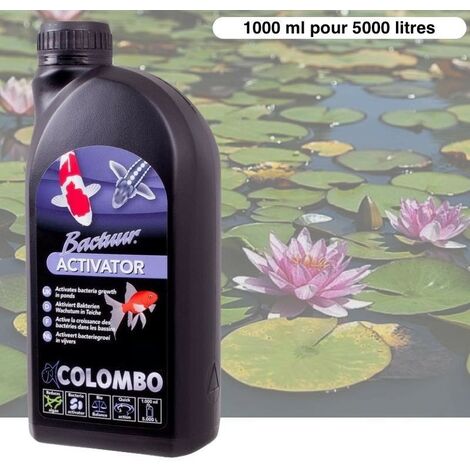 Activateur De Bactéries Bassins 1000ml Pour Bassins De Jardin de 5000 Litres
