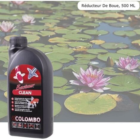 Produit Réducteur De Boue Pour Bassin de Jardin, 500 ML