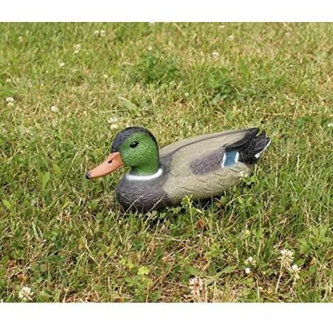 Canard Mandarine Artificiel Hidyliu – Leurre Flottant En Résine Pour Étang, Jardin Et Fontaine – Ultra Réaliste