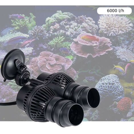 Pompe De Brassage Pour Aquariums , 6000 l/h, Avec Attache VENTOUSE