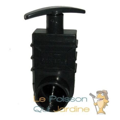 Vanne à Guillotine En UPVC Pour Irrigation, Aquarium Ou Hydroponie - 25/32/40 Mm - Contrôle Précis Du Débit D'eau
