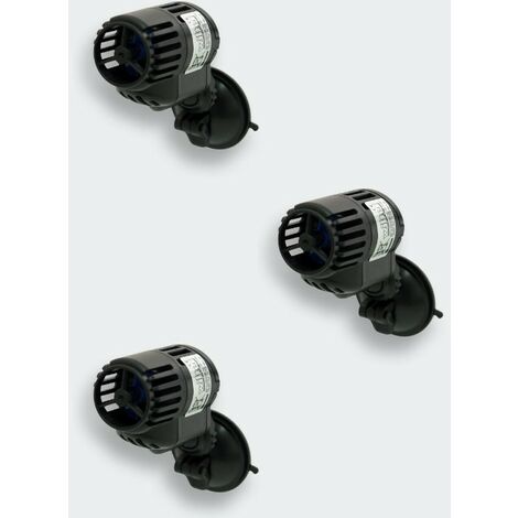 Lot de 3 Pompes De Brassage, 3000 l/h, Avec Ventouse, Aquarium