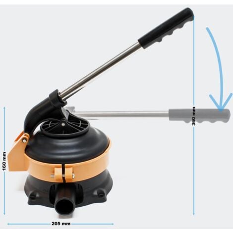 Pompe à eau manuelle pour jardin, maison, salle de bain, étangs