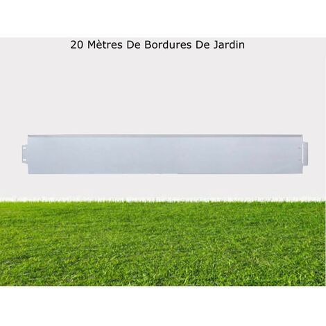 Bordures De Jardin, En Métal, à Clipser, Longueur De 20 Mètres. (1/5)