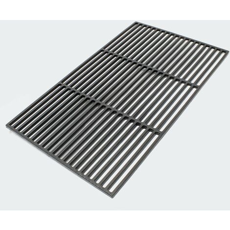 Grille De Barbecue De Remplacement, 54 X 34 cm, Rectangulaire, En Fonte (1/4)