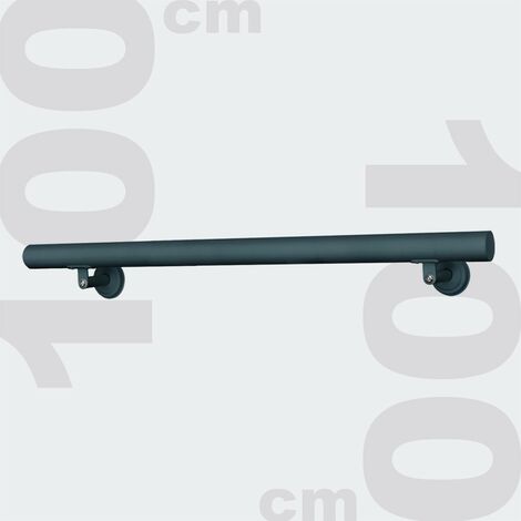 Rambarde 100 cm Gris Anthracite. Rampe D'Escalier Ou Main Courante