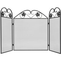 Barrière de Protection pour Poêles à Bois et Cheminées. Look ancien