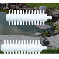 Lot de 2 Multi Diviseurs Plastiques 26 Sorties Pour Aérateur & Pompe à Air Bassin & Aquarium