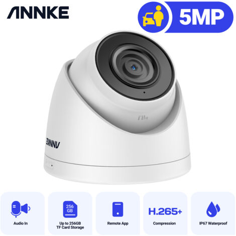 ANNKE 12MP Kits De Videovigilancia PoE Cable,16CH NVR Con 16X12MP Cámara Detección Movimiento
