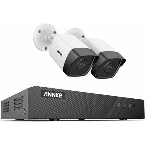 ANNKE Kit de cámara de seguridad exterior con cable 3K con