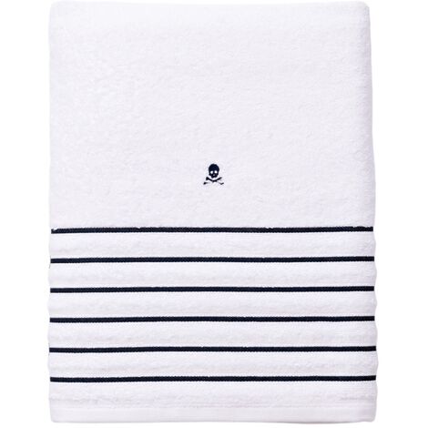 Drap De Bain 90x150cm - 100% Coton Navy - Today Essential - Grande Taille Douce Et Absorbante